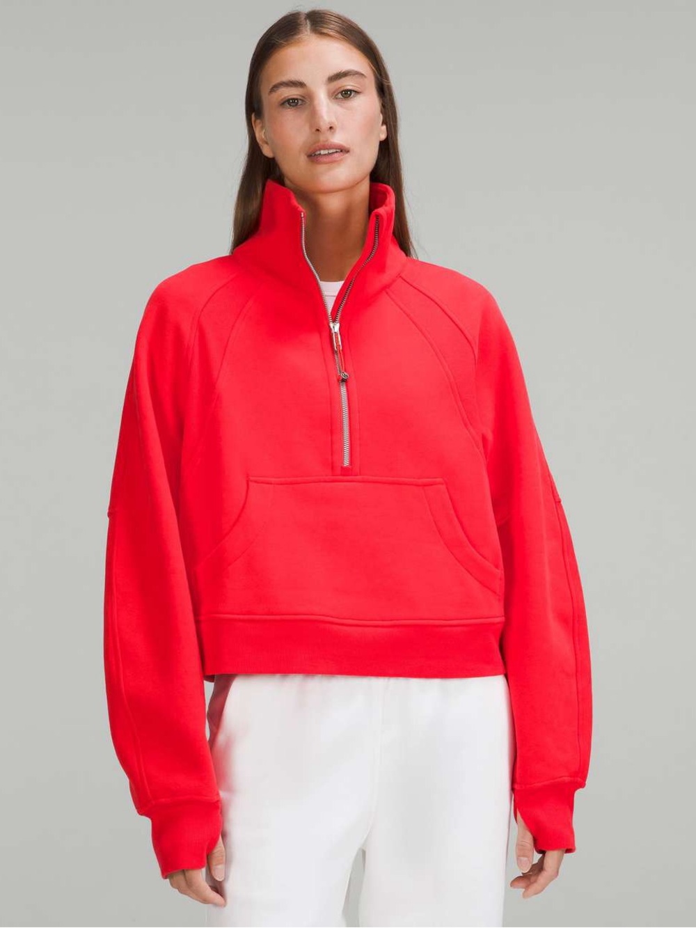 Lululemon Cropped Scuba Sweatshirt